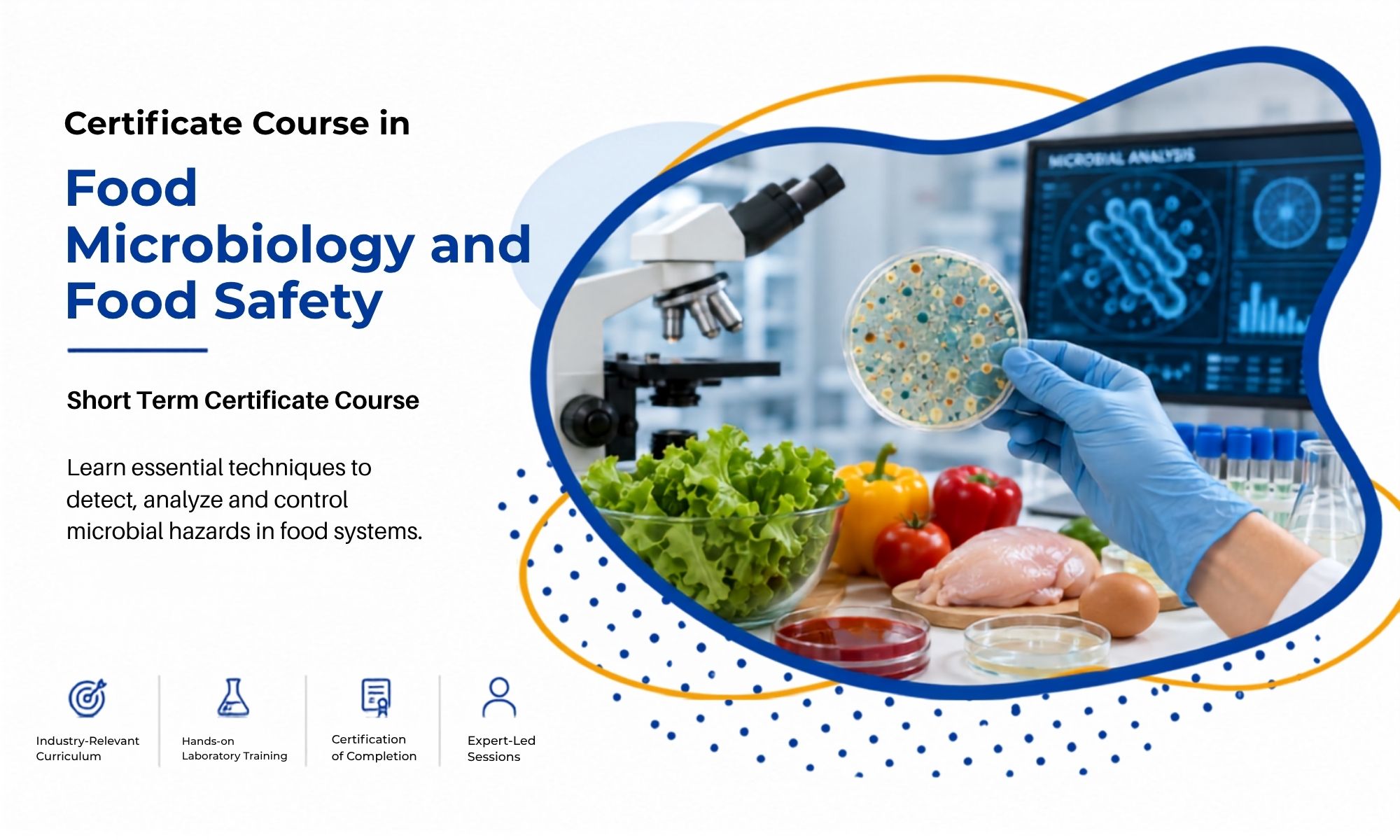 Certificate Course in Food Microbiology and Food Safety